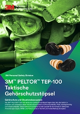 3M Peltor TEP-100 Taktische Gehörschutzstöpsel 